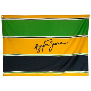 Ayrton Senna Flag Sempre