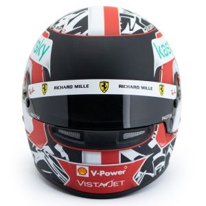 Charles Leclerc miniature helmet Formula 1 2021 1/2
