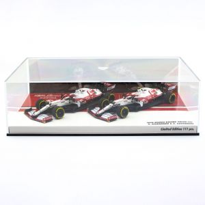 Alfa Romeo Racing 2021 ORLEN C41 Räikkönen / Giovinazzi Double jeu Édition limitée 1/43