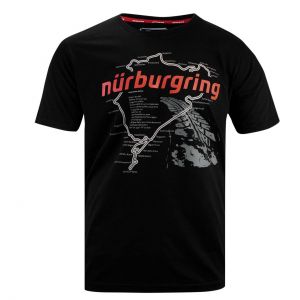 Nürburgring T-Shirt Nordschleife noir