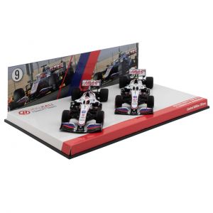 Uralkali Haas F1 Team 2021 Schumacher / Mazepin doppio set Edizione limitata 1/43