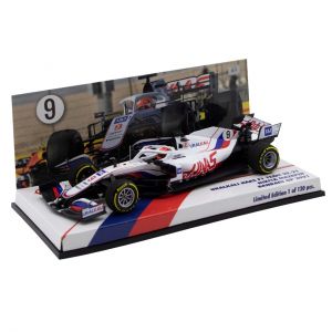 Nikita Mazepin  Uralkali Haas F1 Team VF-21 Formula 1 Bahrain GP 2021 1/43