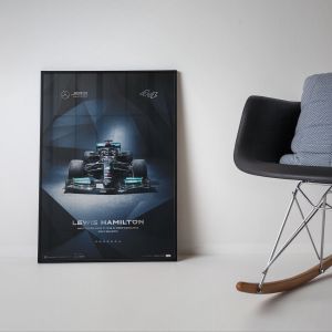 Cartel Mercedes-AMG Petronas F1 Team -  Lewis Hamilton - 2021