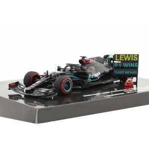 Mercedes-AMG Petronas F1 Team W11 EQ Performance - Lewis Hamilton - Vainqueur Eifel GP 2020 1/43