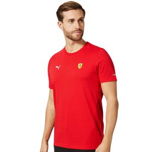 Scuderia Ferrari T-Shirt petit logo - rouge