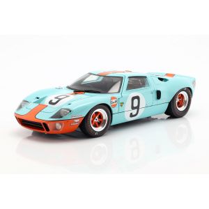 Ford GT40 Gulf #9 Winner 24h Le Mans 1968 Rodriguez, Bianchi 1/18