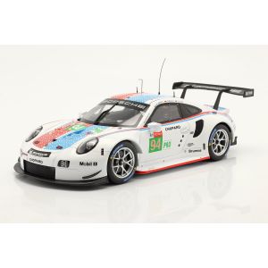 Porsche 911 (991) RSR #94 24h Le Mans 2019 Müller, Jaminet, Olsen 1:18