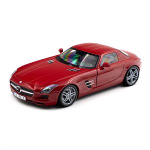Mercedes-Benz SLS AMG - 2010 - rojo metálico 1/18