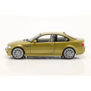 BMW M3 (E46) Año 2000 amarillo fénix 1/18