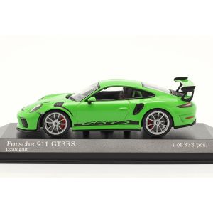 Porsche 911 GT3 RS 2018 verde lagarto / llantas plateadas 1/43