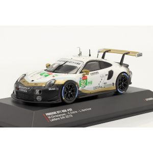 Porsche 911 (991) RSR #92 24h Le Mans 2019 Christensen, Estre, Vanthoor 1:43