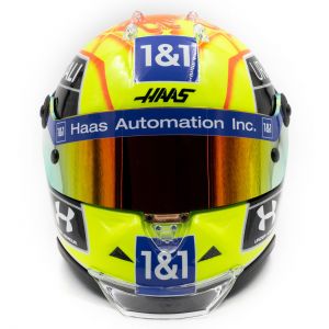Mick Schumacher miniature helmet 2021 Version R 1/2