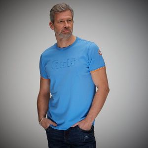 Gulf 3D Camiseta azul cobalto