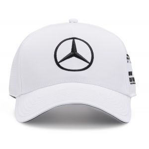 Mercedes-AMG Petronas Lewis Hamilton Cappellino Driver bianco