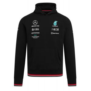 Mercedes-AMG Petronas Motorsport 2019 F1 Womens Team Polo Shirt Black 