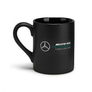 Mercedes-AMG Petronas Logo Tasse schwarz