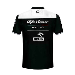 Alfa Romeo Orlen Team Poloshirt schwarz