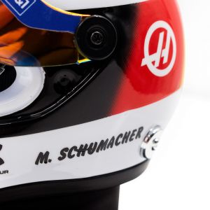 Mick Schumacher Miniaturhelm 2021 Version Spa 1:4