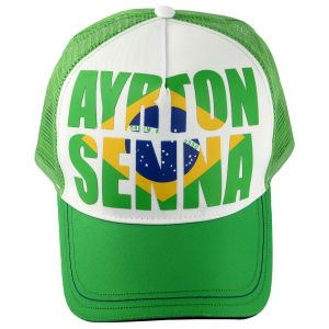 Ayrton Senna Cap Brazil front