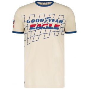 Goodyear T-Shirt Lime Rock blanc