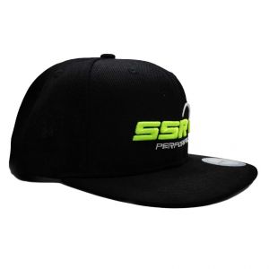 SSR Performance Cap Snapback Straight - Schwarz
