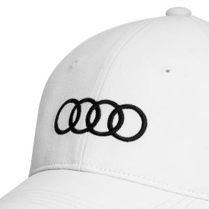 Audi Cappuccio Logo bianco
