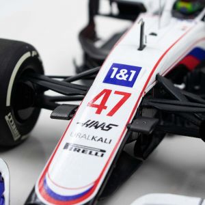 Mick Schumacher Uralkali Haas F1 Team VF-21 Fórmula 1 GP de Bahrein 2021 Edición limitada 1/18