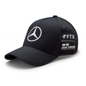 Mercedes-AMG Petronas Lewis Hamilton Trucker Cap schwarz