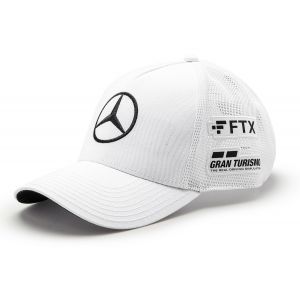 Mercedes-AMG Petronas Lewis Hamilton Cappellino Trucker bianco