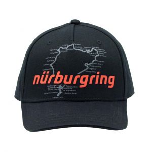 Nürburgring Kinder Cap Racetrack schwarz