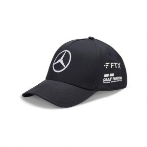 Mercedes-AMG Petronas Lewis Hamilton Gorra Driver para niños negra