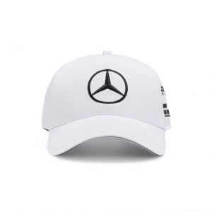 Mercedes-AMG Petronas Lewis Hamilton Gorra Driver para niños blanco
