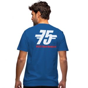 Team 75 Maglietta Racing blu