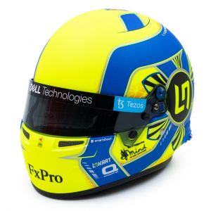 Lando Norris Casco en miniatura Fórmula 1 2022 1/2