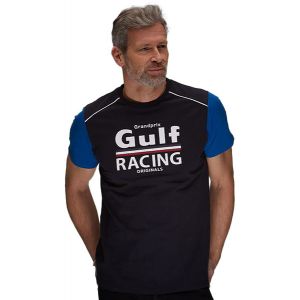 Gulf T-shirt Racing bleu marine