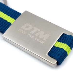 DTM Keyring blue
