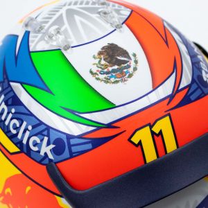 Sergio Pérez casco in miniatura Formula 1 2022 1/2