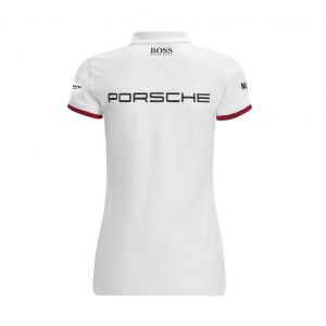 Porsche Motorsport Team Polo Signore bianco