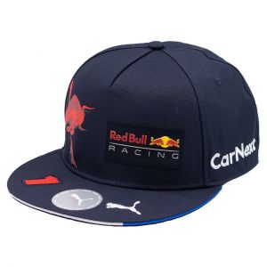 Red Bull Racing Piloto Cap Verstappen Flat Brim para niños