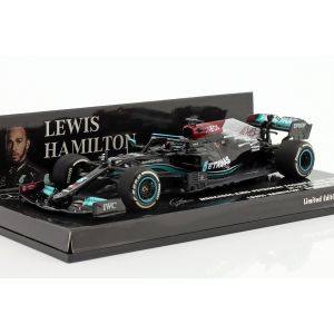 Lewis Hamilton Mercedes-AMG Petronas F1 Team W12 Fórmula 1 GP de Bahrein 2021 1/43