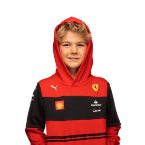 Scuderia Ferrari Team Felpa con cappuccio per bambini