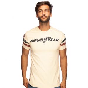 Goodyear Camiseta Grand Bend Vintage sand