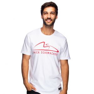 Schumacher T-shirt cr\u00e8me-blanc style d\u00e9contract\u00e9 Mode Hauts T-shirts 