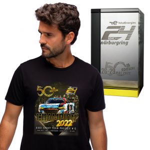 Carrera 24h Set Cubo de Jubileo + Carrera 24h Camiseta 50th Edition Champion 2022