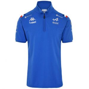 BWT Alpine F1 Team Poloshirt blau