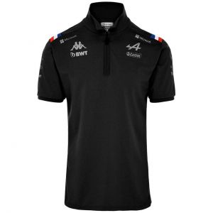BWT Alpine F1 Team Poloshirt schwarz
