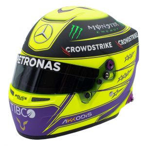 Lewis Hamilton casco in miniatura 2022 1/2