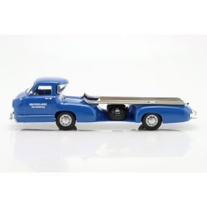 Mercedes-Benz Transporteur de courses du Blue Wonder L'année de construction 1955 1/18