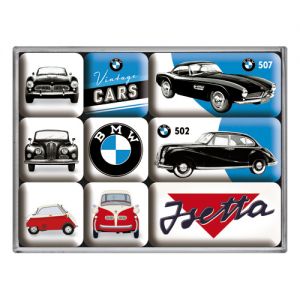Magnet set BMW - Vintage Cars