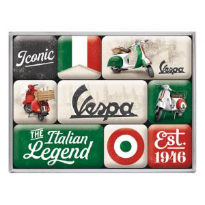 Magnet set Vespa - Italian Legend